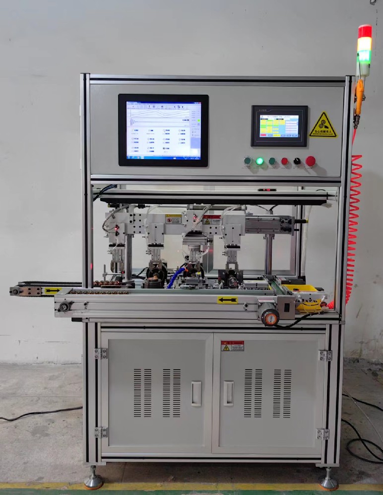 转子刮毛刺测试一体机